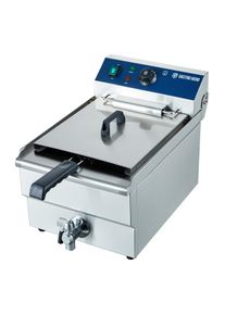 Gastro Elektro-Fritteuse ECO 13 Liter mit Ablasshahn, 5000 W, 400 V / Friteuse