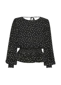 Kaffe Bluse 'KA Sally' Damen Gr&ouml;&szlig;e XS gelb / schwarz