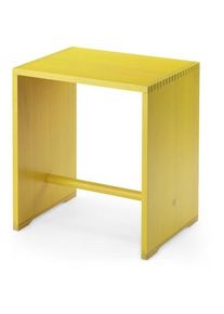 wb form Ulmer Hocker farbig Zitronengelb