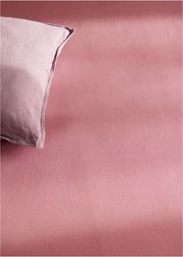 Jersey Comfort Spannbettlaken in lila, 160x200 cm, 100% Baumwolle, bonprix