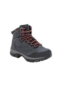 Jack Wolfskin , Trekkingschuh »REBELLION TEXAPORE MID W« , grau , Robuster, hochwertiger Vollleder-Trekkingschuh