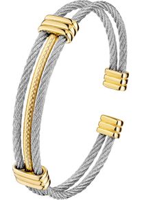 Damen Armreif grau