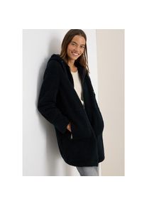 Cecil , Kurzmantel, mit Kapuze , blau , XXL (46) , Teddy Mantel von Cecil