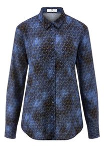 Peter Hahn - Long-Bluse, blau, Gr. 48, Viskose