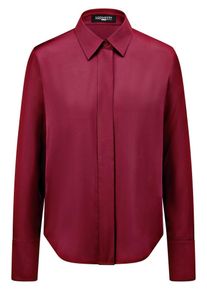 Fadenmeister Berlin - Bluse, rot, Gr. 38, Seide