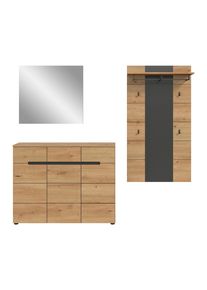 Garderobenkombination 3-teilig GOBA