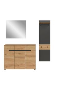 Garderobenkombination 3-teilig GOBA