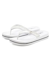 Venice Beach , Kinder,Juegendliche , Badezehentrenner »Sandale, Pantolette« Zehentrenner, Badeschuh ultraleicht mit Glitzerband VEGAN , weiss ,...