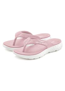 Venice Beach, Unisex, Badezehentrenner &raquo;Sandale, Pantolette&laquo; Zehentrenner, Badeschuh ultraleicht im sportiven Look VEGAN, ros&eacute;, 36, Flip Flop mit 