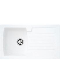 respekta , Einbauspüle , weiss