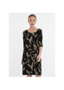 Ragwear, Unisex, Minikleid &raquo;KENISHA PRINT&laquo; Sommerkleid, schwarz, XS (34), N-Gr, Vegan, von PETA verifiziertes Kleid von Ragwear