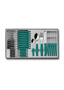 Besteck-Set »Classic, 24-teilig,«, (24 tlg.) , grün , Victorinox