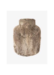 Weich Couture Alpaca Wärmeflasche taupe
