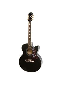Epiphone J-200 EC Studio BK Westerngitarre