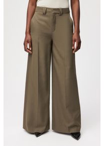 Drykorn AQUITE Marlenehose in Twill in grün, Größe 32x34