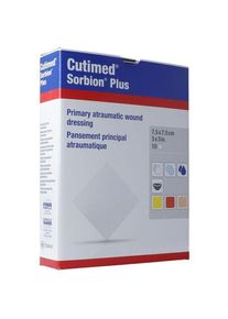 Cutimed Sorbion Plus 7.5x7.5cm, 10 Stück