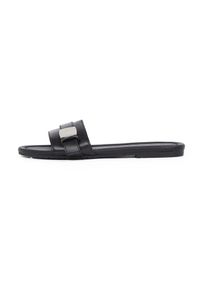 Calvin Klein Jeans Pantolette Damen, schwarz / silber, Größe 39