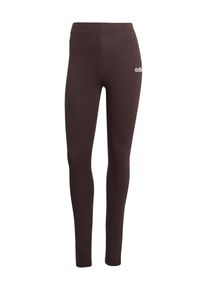 adidas Sportswear, Femmes Pantalon de sport 'Essentials', brun fonc&eacute; / blanc