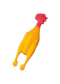 Hundespielzeug Spiel-Huhn mit Squeaker.- 1 Stück