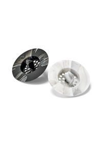 Tchibo - 2 tamis d'évier en silicone - blanc/gris