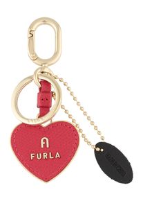 Furla Schl&uuml;sselanh&auml;nger 'CAMELIA' Damen Gr&ouml;&szlig;e One Size gold / rot