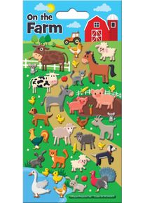 Bauernhof Tiere Moosgummi Sticker