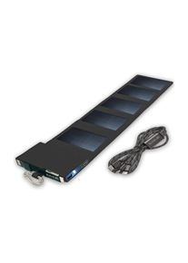 Ackerman Powerbank»SunSlicePhoton4WSol–4000mAh« , schwarz