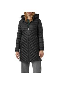 s.Oliver, Unisex, s.Oliver Steppmantel im Slim Fit, abnehmbare Kapuze, schwarz, 40, Steppmantel von s.Oliver Red Label