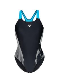 arena, Femmes Maillot de bain 'Pro Back', bleu clair / noir / blanc