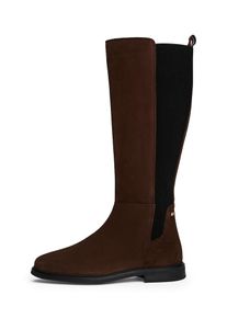 Tommy Hilfiger Stiefel Damen, schoko / schwarz, Gr&ouml;&szlig;e 39