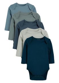 next, Garçons Barboteuse / body, bleu fumé / bleu foncé / gris fumé / pétrole