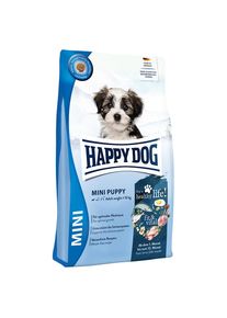 2x 4kg fit & vital Mini Puppy Happy Dog Trockenfutter f&uuml;r Hunde