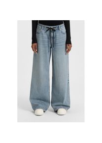 Hugo Blue, Unisex, HUGO Blue Weite Jeans &raquo;Gobana&laquo; Baggy Jeans mit Kordelzug zum Binden, medium blau 428, 31, L&auml;nge 34, Jeans von HUGO Blue Womenswear