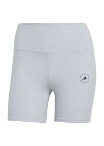 adidas by Stella McCartney Sportshorts 'Short Yoga' Damen Gr&ouml;&szlig;e XL/XXL hellgrau / schwarz