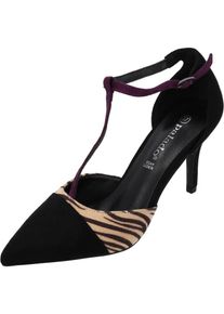 Palado Pumps Damen, beige / braun / schwarz, Größe 41