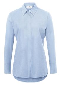 Peter Hahn - Bluse, blau, Gr. 46, Baumwolle