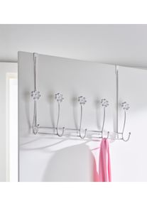 IMPRESSIONEN Witt Hakenleiste, wei&szlig;, Gr&ouml;&szlig;e H/B/T ca. 33x43x9 cm, 100% Metall