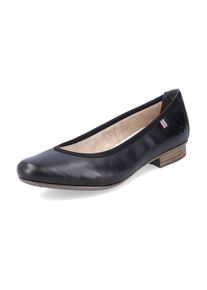 Rieker Ballerina Damen, schwarz, Größe 42