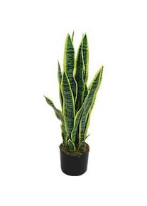 Kunstpflanze meet by Paperflow Sansevieria, H 650 mm, PEVA