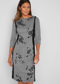 Etuikleid mit Paillettenstickerei in schwarz, Gr&ouml;sse 48/50 (XL), bonprix