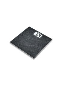 Beurer , Personenwaage »GS03 Slate Sch« , schwarz , Trittfläche aus Sicherheitsglas