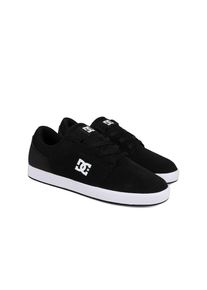 DC Shoes , Sneaker »Crisis 2« , schwarz-weiss , Obermaterial aus Nubukleder oder Wildleder