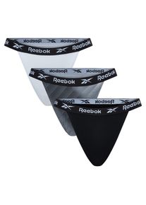 Reebok , Slip »KATHY«, (3er Pack) , schwarz-weiss , Slip von Reebok