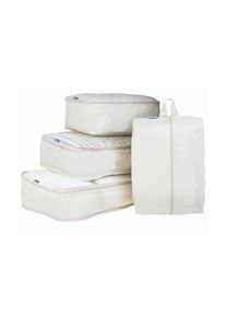 Kleiderschutzhülle »Reesa, 4-teilig, Beige« , beige , KOOR