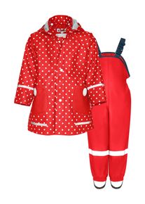 Playshoes Funktionsanzug Jungen Gr&ouml;&szlig;e 80 rot / wei&szlig;