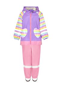 Playshoes Funktionsanzug 'Einhorn' Jungen Gr&ouml;&szlig;e 92 azur / gelb / lila / rosa