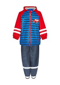 Playshoes Funktionsanzug 'Rennwagen' Jungen Gr&ouml;&szlig;e 86 navy / himmelblau / rot