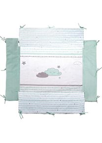 Laufgittereinlage »Happy Cloud« , blau , Roba