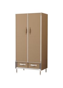 Inosign Kleiderschrank »Stockholm Stoffkleiderschrank Bestseller in diversen Ausführungen«, (Stabiler Schrank mit Türen und Schubladen in vielen Breiten),...