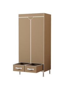 Inosign Kleiderschrank »Stockholm Stoffkleiderschrank Bestseller in diversen Ausführungen«, (Stabile Konstruktion mit Schubladen in vielen Breiten...
